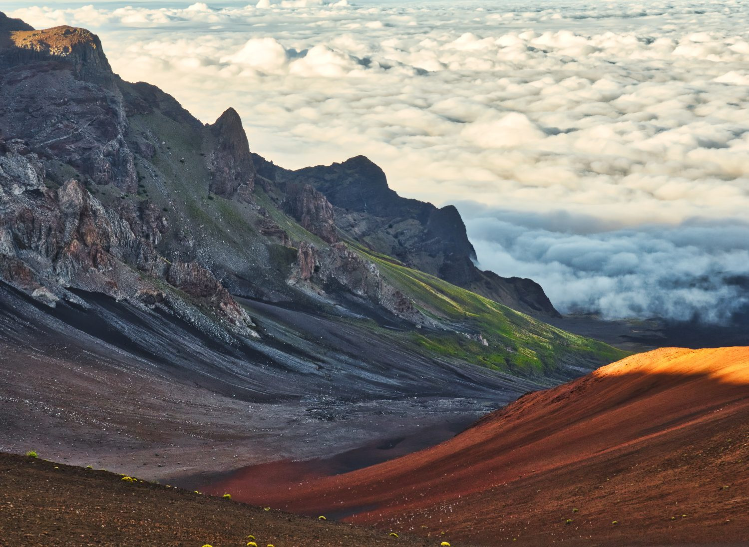 Haleakala Volcano